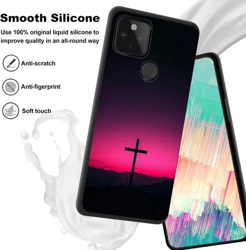 Vista 62 de Funda delgada para Google Pixel 4 XL, funda delgada de silicona de TPU suave a prueba de golpes para Google Pixel 4 XL, astronauta Galaxy
