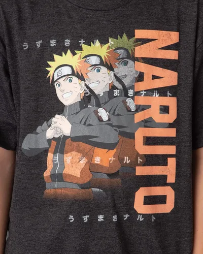 Vista 2 de Naruto Shippuden - Camiseta de manga de anime para niños
