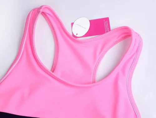 Vista 3 de JerrisApparel - Traje de baño de dos piezas para niñas Traje de baño tipo tankini camiseta sin mangas con short