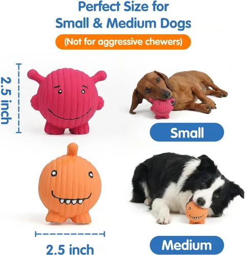 Vista 19 de Pelota de juguete indestructible para perros, pelotas de tenis duraderas para masticadores agresivos, pelotas flotantes y de alto rebote
