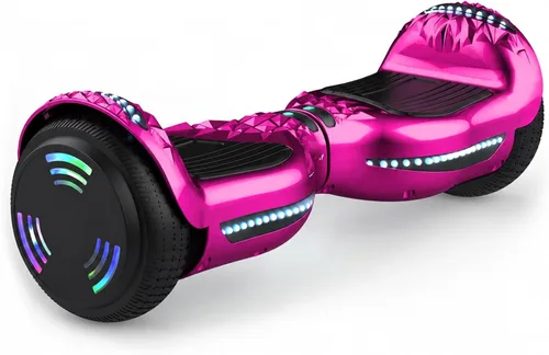 Vista 12 de Hoverstar Hoverboard para niños de 7 a 12 años, luces Bluetooth y LED, 2026 Azul