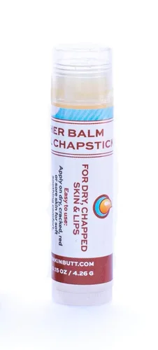 Vista 4 de Punkin Butt Paquete de aceite de dentición para bebés y bálsamo labial para aliviar el dolor de encías y labios agrietados, todo natural, orgánico