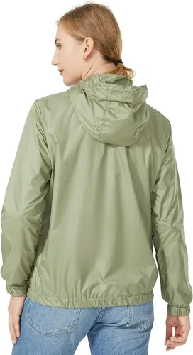 Vista 5 de MONSTER VALLEY Women Running Rain Lightweight Jacket Waterproof Hooded Cycling Rain Jackets Outdoor Packable
