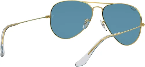 Vista 7 de Ray-Ban Rb3025 - Lentes de sol polarizados, diseño de aviador clásico, dorado