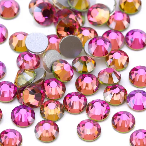 Vista 9 de Dowarm 1440 diamantes de imitación SS4 con parte trasera plana, diamantes de imitación de cristal con parte trasera plana de 0.059 in
