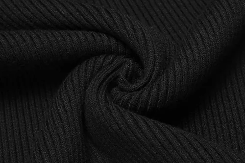 Vista 7 de COOFANDY - suéter de punto para hombre acanalado entallado y con cuello de tortuga
