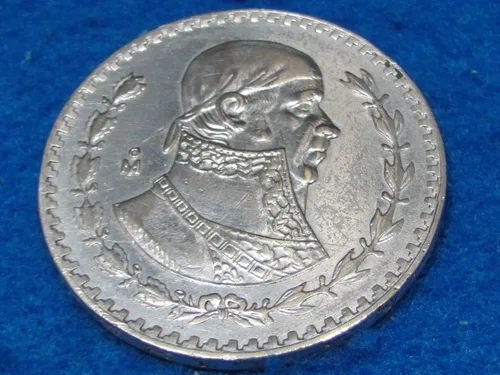 Vista 2 de 1963 México peso moneda
