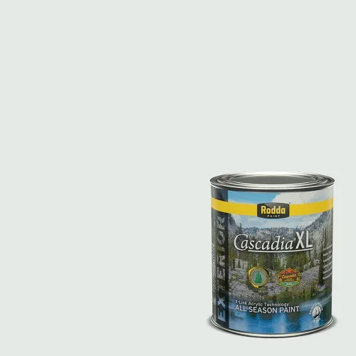 Vista 7 de Rodda Paint CASCADIA XL Pintura e imprimación satinada exterior en uno, cuarto de galón, pimienta de Jamaica
