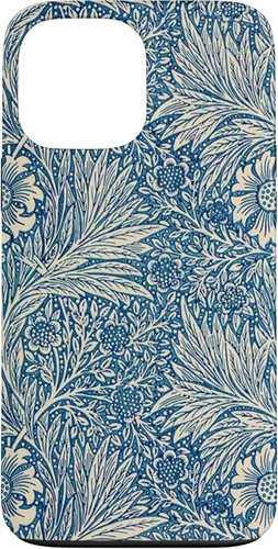 Vista 24 de William Morris Violet Marigold Wallpaper Art Deco Nouveau Case for iPhone 17