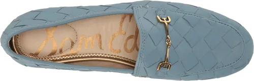Vista 5 de Sam Edelman Loraine - Mocasines para mujer, Aspen Sky Woven, 8.5, Aspen Sky Woven