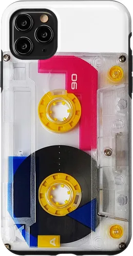 Vista 13 de iPhone 12/12 Pro Vintage Cassette Tape Retro 80s 90s Music Mixtape Case