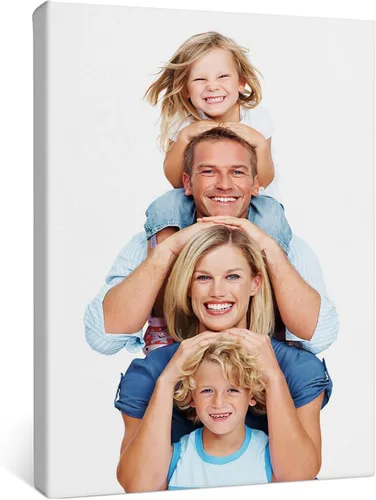 Vista 42 de Smile Art Design Impresión en lienzo personalizada: arte de pared con fotos personalizadas, hecho a pedido en Estados Unidos, lienzo premium