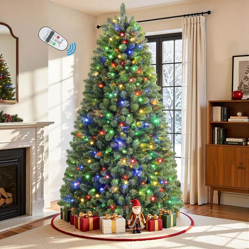 Vista 9 de Alupssuc 5ft Classic Spruce Artificial Prelit Christmas Tree