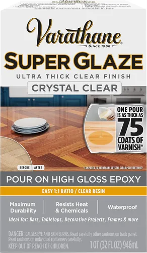 Vista 10 de Varathane Super Glaze - Epoxi de madera envejecida de alto brillo Aged Wood