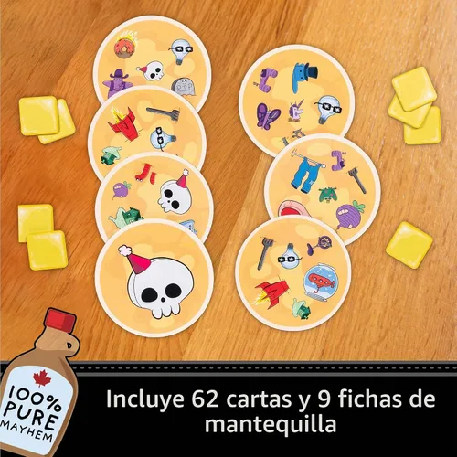 Vista 6 de Exploding Kittens – Anarchy Pancakes, de los creadores de Spot It! – Un juego de coincidencias deliciosamente rápido - 2-6 jugadores, a partir de 7