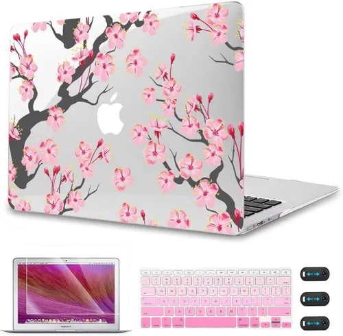Vista 13 de CISSOOK Compatible con modelos de fundas para MacBook Air de 13 pulgadas: A1369 y A1466, versión anterior 2010-2017, carcasa rígida de plástico