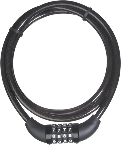 Vista 2 de Master Lock 8119DPF 5' Largo x 38" Diámetro Establece Tu Propia Cerradura De Bicicleta De Cable Combinación