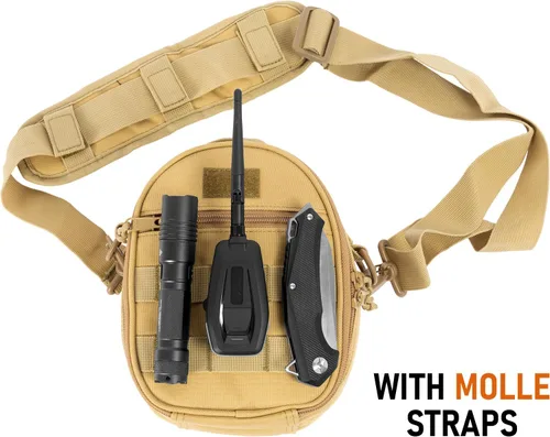 Vista 4 de ACE Schakal - Bolsa de transporte compatible con orejeras de Sordin, Howard Leight y más
