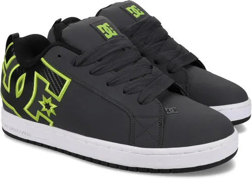 Vista 28 de DC Shoes Court Graffik - Tenis de skate para hombre Negro