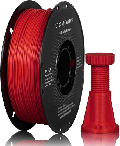 Vista 24 de TINMORRY PA6-CF - Filamento de nailon de fibra de bajo carbono de 0.07 in Pa6-cf-negro