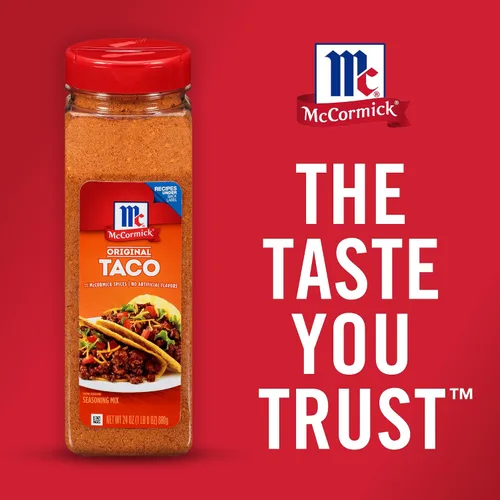 Vista 22 de Mezcla de condimentos para tacos original de McCormick, 24 oz