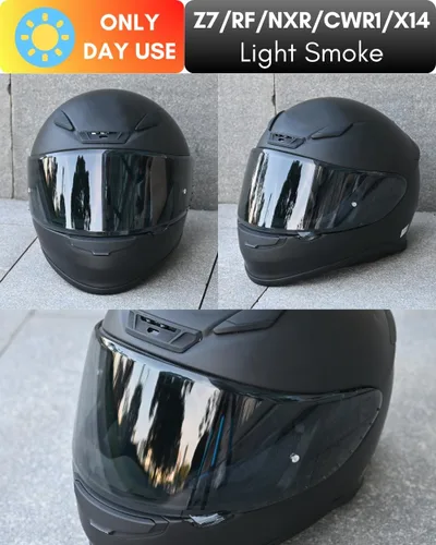 Vista 4 de Compatible con CWR-1 Z7 RF-1200 NXR X14 RF-SR - Protector de visera de casco de motocicleta, accesorios de repuesto para casco