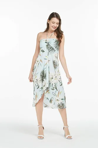 Vista 3 de Hawaii Hangover - Vestido hawaiano con estampado floral para mujer