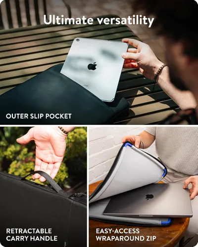 Vista 6 de Mous - Funda para MacBook Pro de 14 pulgadas con asa ultraprotectora y resistente al agua con protección contra caídas