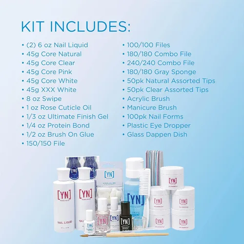 Vista 4 de Kits Profesionales y Accesorios de Uñas Young Nails para Kit de Uñas en Casa, Kit de Inicio, Principiantes y/o Profesionales de Uñas