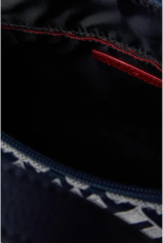 Vista 3 de Tommy Hilfiger Alexis II Convertible Top Zip Satchel Geométrico Jacquard
