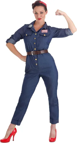 Vista 4 de Womens WWII Icon Costume