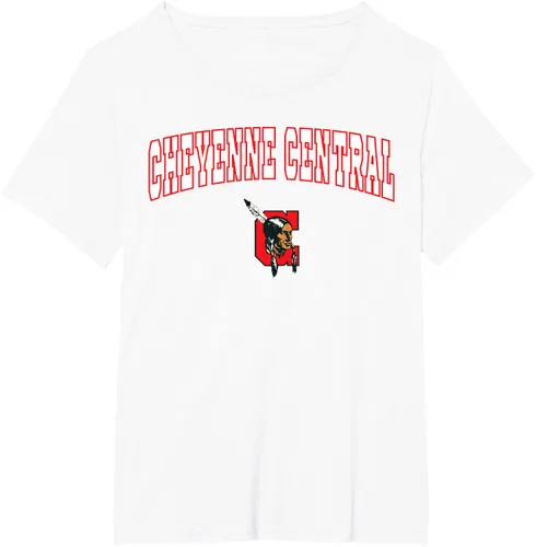 Vista 57 de Cheyenne Central High School Indians T-Shirt C2