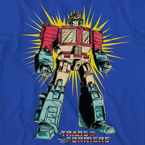 Vista 2 de Transformers Hasbro - Camisa para hombre, Optimus, Megatron, Bumblebee, camiseta clásica con estampado cruzado