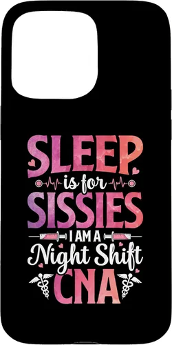Vista 28 de iPhone 16 Sleep Is For Sissies CNA Certified Nursing Assistant Nurse Case