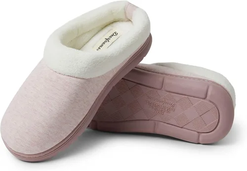 Vista 3 de Dearfoams Sudadera de espuma viscoelástica para mujer, Malva pálido