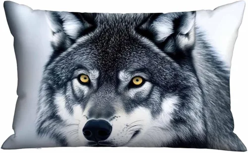 Vista 9 de Mugod Funda de cojín con diseño de lunares negros, sin costuras, para cama, sofá, oficina, 20 x 30 pulgadas