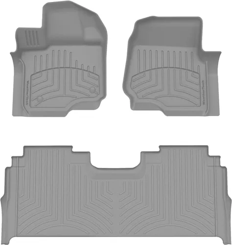 Vista 10 de Weathertech Revestimientos de suelo personalizados para Ford F-150 Raptor, F-150, F-150 Lightning, 1ª y 2ª fila (44697-1-6), negro