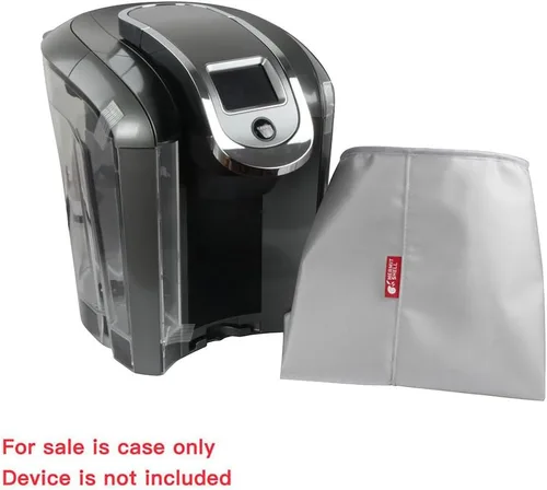 Vista 2 de Cubierta a prueba de polvo con forro de terciopelo suave para cafetera Keurig K500 Sistema de preparación individual 2.0 de Hermitshell