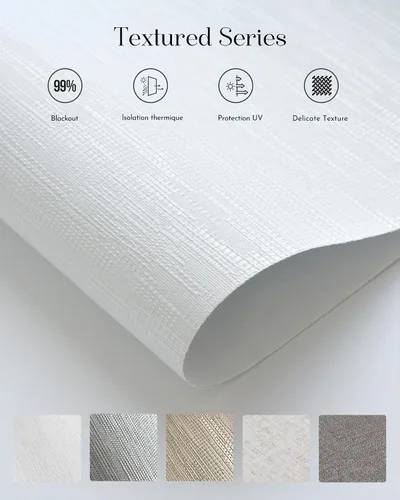Vista 6 de Graywind Persianas enrollables inteligentes sin taladro, compatibles con Alexa/Google, control remoto/aplicación, persianas opacas alimentadas por