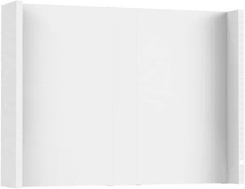 Vista 60 de EverPanel - Kit de pared modular de 7 x 7 pies, color azul oscuro SoundSorb con ribete negro, divisor de habitación, paneles de pared entrelazados