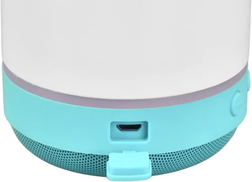 Vista 9 de Vaso de altavoz de 20 onzas, taza de altavoz impermeable de acero inoxidable, vaso con altavoz Bluetooth, altavoz de 3 W, vacío de doble pared