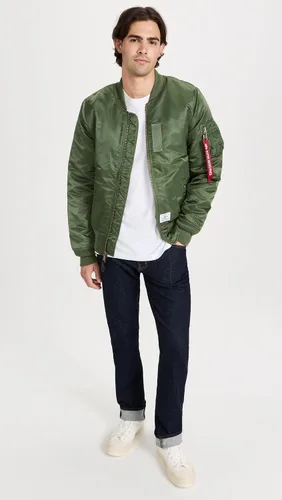 Vista 5 de Alpha Industries Chaqueta de vuelo Ma-1 Mod Bomber para hombre