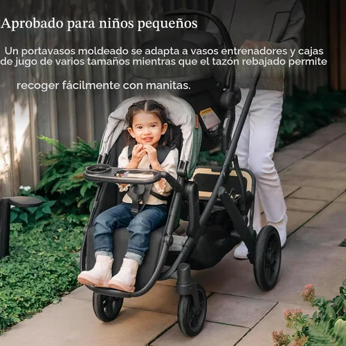 Vista 4 de Bandeja para aperitivos Uppababy para Vista, Cruz, RumbleSeat / Conexión rápida / Se pliega con el cochecito