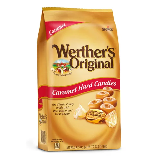 Vista 44 de Werther's Original - Golosinas duras rellenas de manzana caramelizada, 5.5 oz, paquete de 2