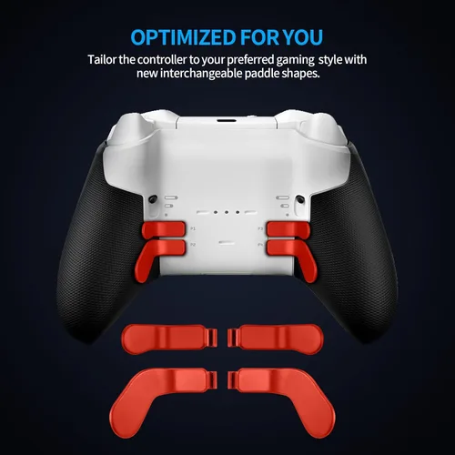 Vista 5 de Accesorios para Xbox Elite Controller Series 2 - 13 en 1 Palas de repuesto Palancas de pulgar Palillos analógicos Piezas de joystick Kit