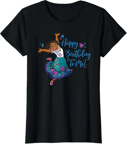 Vista 46 de Disney Camiseta Encanto Mirabel Madrigal ¡Feliz cumpleaños a mí! Negro