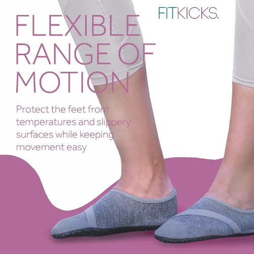 Vista 7 de FitKicks Calzado minimalista plegable para mujer, estilo de vida activo, zapatos deportivos para yoga y yoga