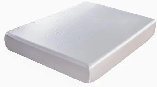 Vista 11 de FCLDESHOP Sábana bajera profunda, sábana bajera de microfibra cepillada satinada de color sólido, funda de colchón fresca de seda de hielo de verano