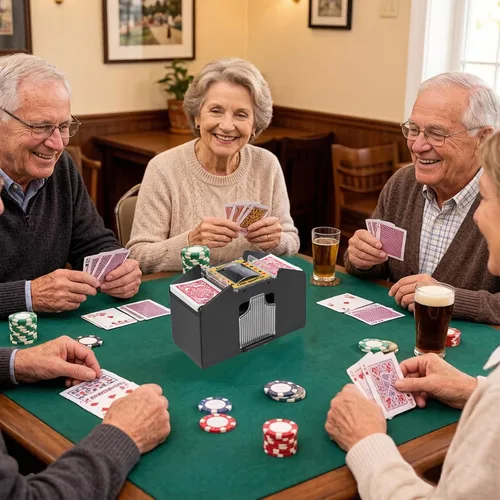 Vista 6 de Feierya - Baraja automática de cartas para juegos de cartas