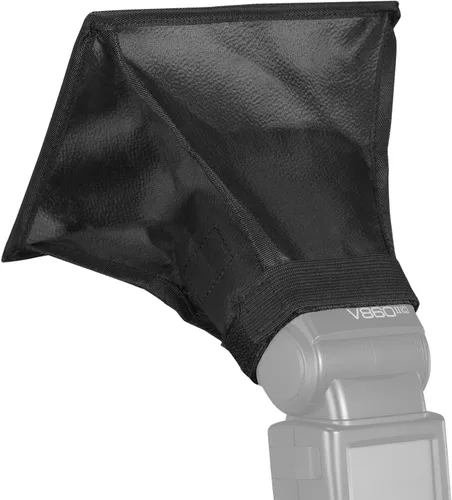 Vista 7 de 15 cm x 17 cm/6" x 7" Difusor de flash universal plegable Mini Studio Softbox para Canon, Nikon, Sony, Pentax, Olympus, Panasonic Lumix, Neewer